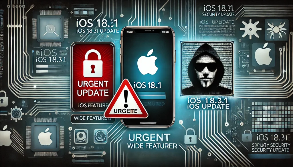 Apple's urgent iOS 18.3.1 update
