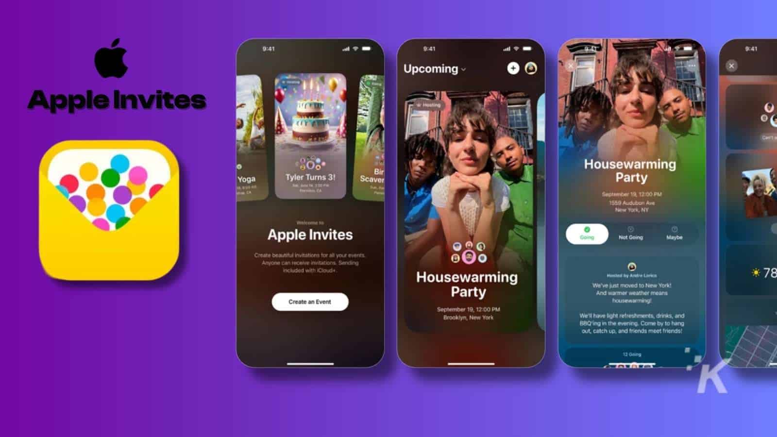 apple invites app