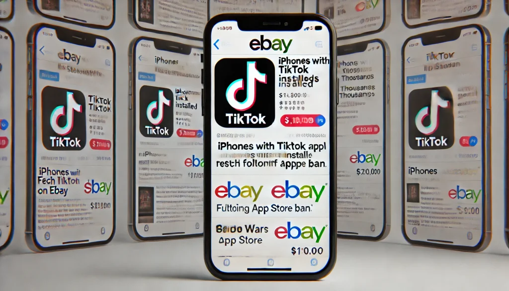 iPhones with TikTok Installed Fetch Thousands on eBay Following Brief App Store Ban
